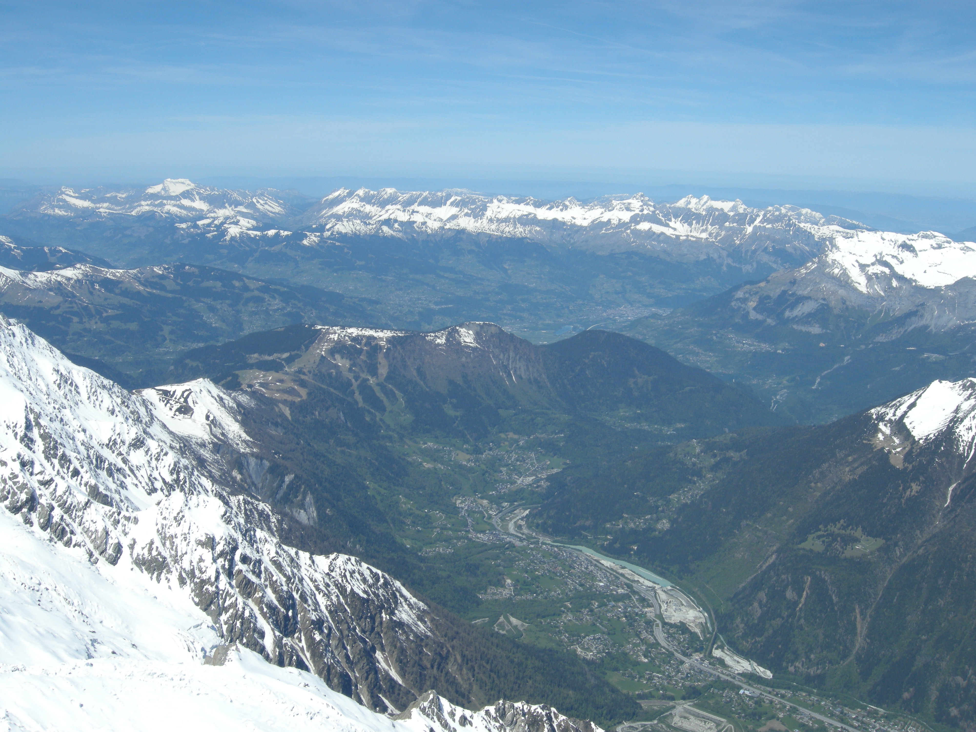 Les Houches from Aguille